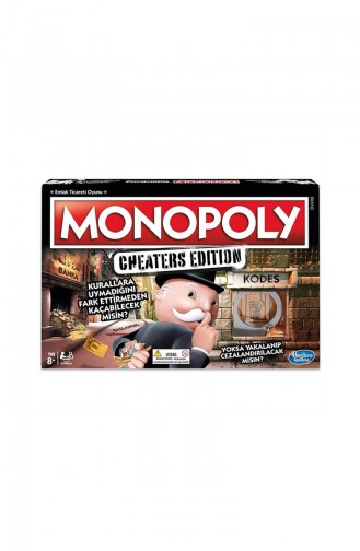 Hasbro Oyun Monopoly Cheaters Edition-6 HASE1871