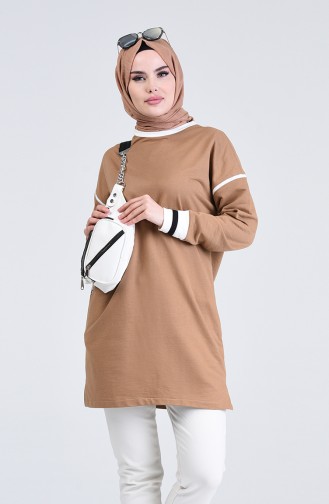 Garnili Spor Tunik 0801-01 Camel