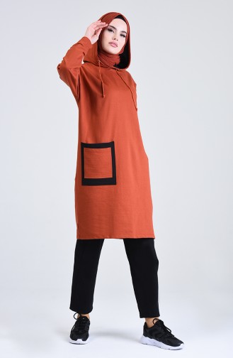 Long Sport Tunic with Pockets 0819-03 Tile 0819-03