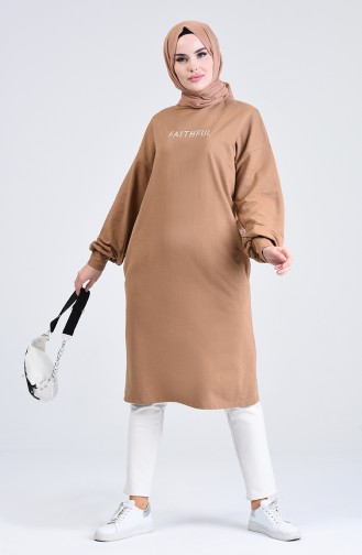 Sport lange Tunika 0829-02 Camel 0829-02