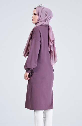 Sport Long Tunic 0829-04 Dark Lilac 0829-04