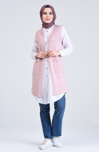 Pink Gilet 4206-10