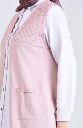 Pink Gilet 4206-10