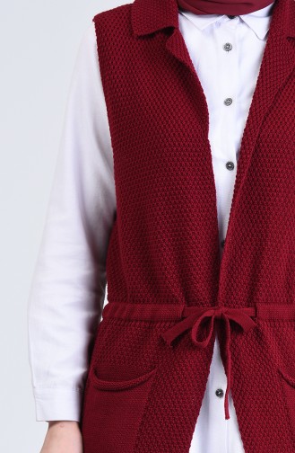 Gilet Sans Manches Bordeaux 4209-03