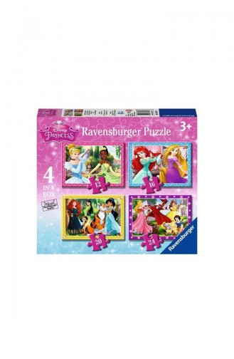 RavensBurger 4IN Box Puzzle Wd Princes RAV073979