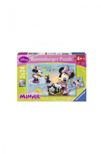 RavensBurger Çocuk 2x24 Puzzle Minnie Mouse RAV088621