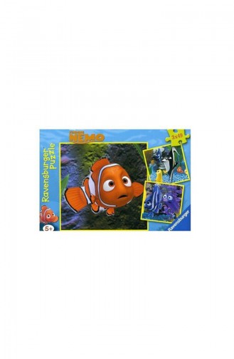 RavensBurger Çocuk 3X49 Puzzle Nemo Akvaryum RAV093717