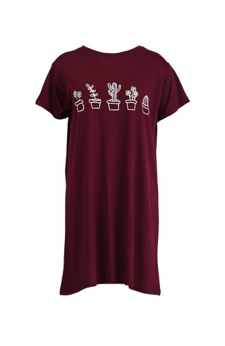 Claret red T-Shirt 8133-14