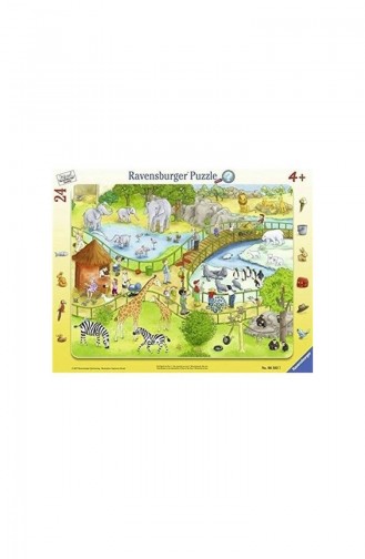 RavensBurger Çocuk Puzzle 24 Parça Fun At The Zoo RAV065837
