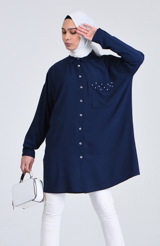 Pocket Rocky Tunic 1316-05 Navy Blue 1316-05