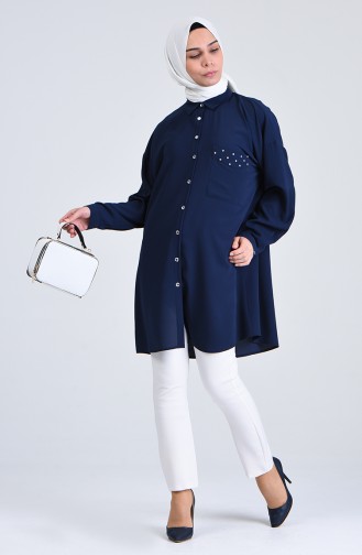 Pocket Rocky Tunic 1316-05 Navy Blue 1316-05