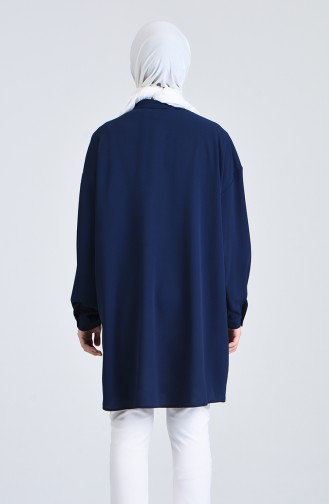 Navy Blue Tuniek 1316-05