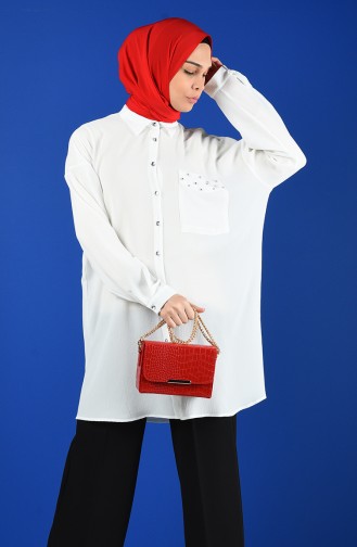 Pocket Rocky Tunic 1316-06 White 1316-06