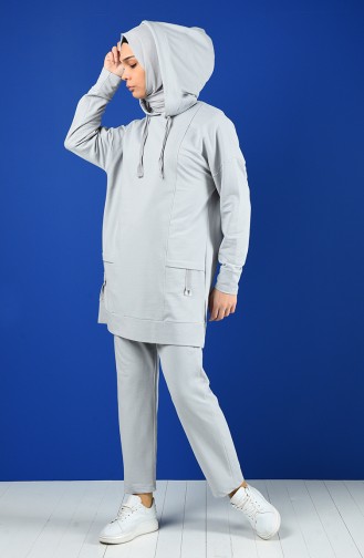 Gray Trainingspak 0845-02