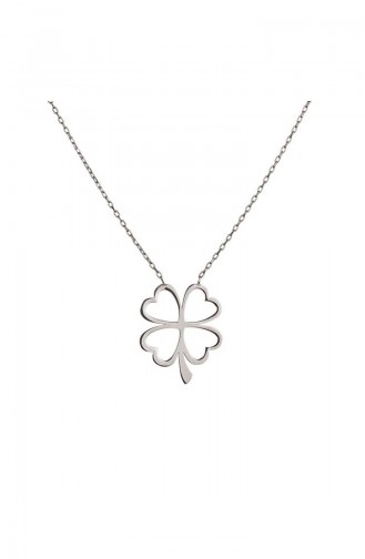 Collier Pour Femme en Argent Sterling 925 de Conception Spéciale DTM-011 Coloré 011