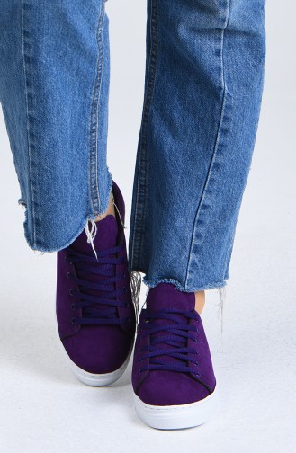 Purple Sport Shoes 06-08