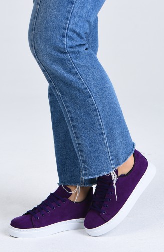 Purple Sport Shoes 06-08