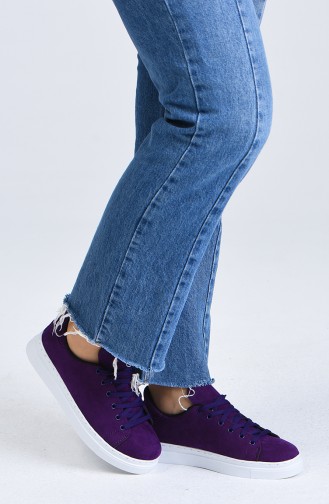 Purple Sport Shoes 06-08