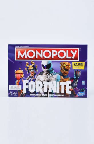 Hasbro Oyun Monopoly Fortnite-6 HASE6603