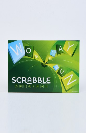 Mattel Spiel Scrabble Orginal-İngilizce-5 MATY9592 9592