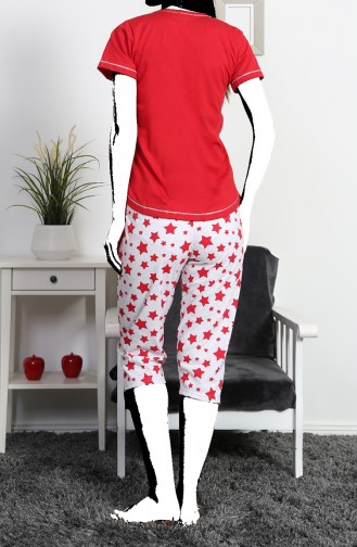 Red Pyjama 810072-B