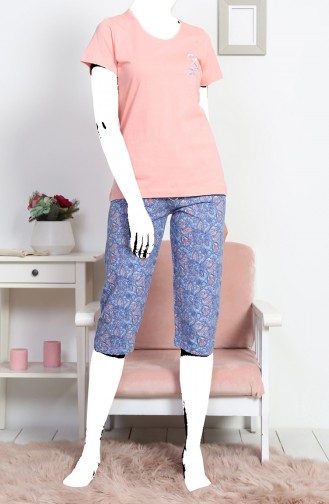 Salmon Pyjama 812070-A