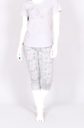 Gray Pyjama 909074-A