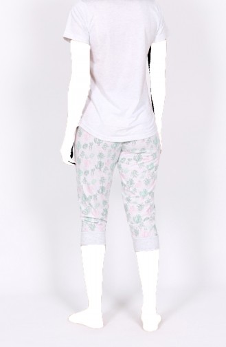 Gray Pyjama 909074-A