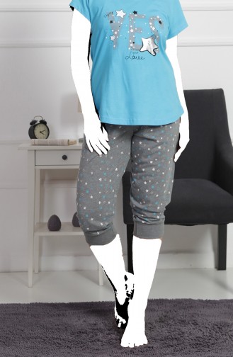 Turquoise Pyjama 912104-B