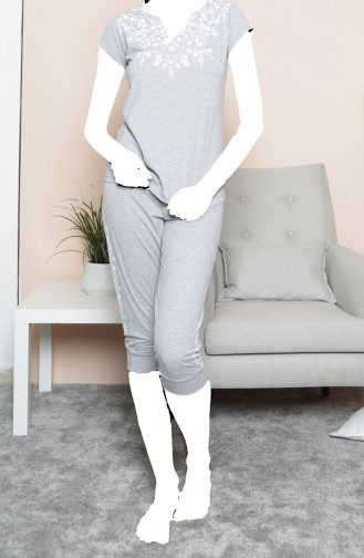 Gray Pyjama 912118-A