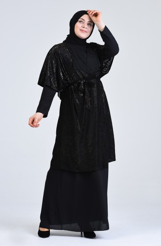 Ensemble Deux Pieces İmprimé 9Y6961800-01 Noir 9Y6961800-01