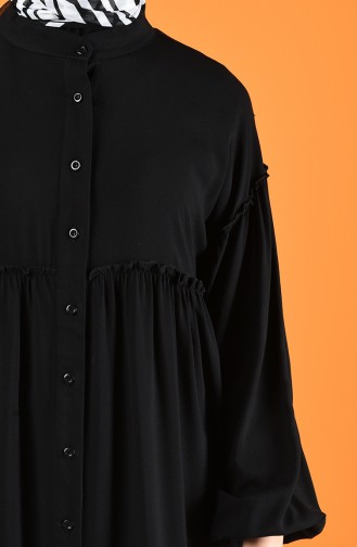 Buttoned Tunic 8213-04 Black 8213-04