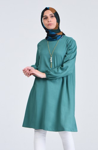 Pocket Detailed Tunic 2000-01 Green 2000-01