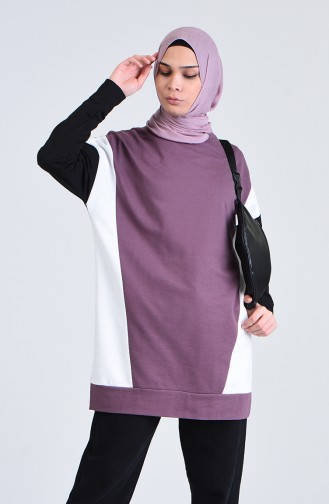 Fabric Garni Tunic 0812-04 Dark Lilac 0812-04