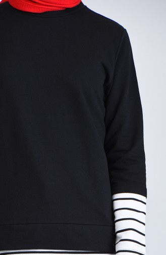 Black Sweatshirt 0821-04