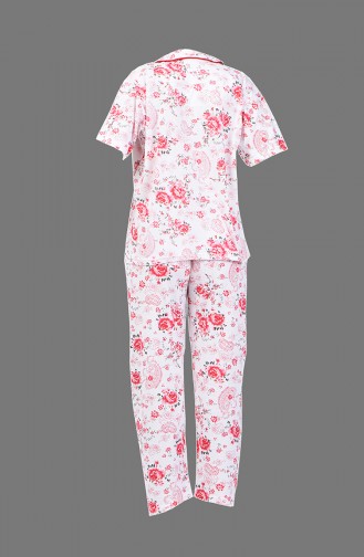 Kurzarm Pyjama Set 1500-03 Rot 1500-03