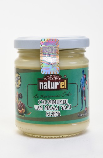 Natural Capsı Mumlu Tam Masaj Yağı Kremi	200 Ml 1021