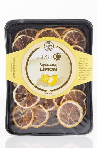 Kurutulmuş Limon Siyah Paket 40 Gr