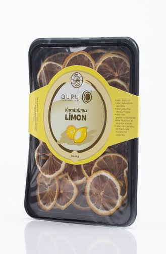 Kurutulmuş Limon Siyah Paket 40 Gr