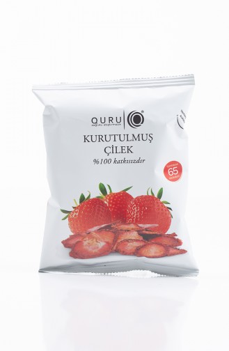 Kurutulmuş Çilek Beyaz Paket 19 Gr