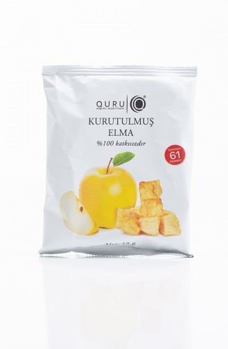 Kurutulmuş Elma Beyaz Paket 18 Gr