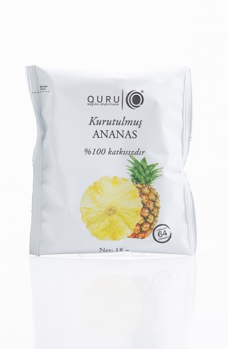 Kurutulmuş Ananas	Beyaz Paket	18 Gr