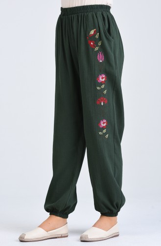 Dark Green Broek 0019-01