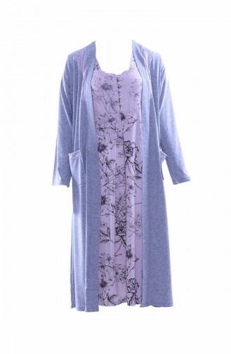 Gray Pajamas 5544-01