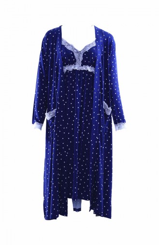 Navy Blue Pajamas 5547-02