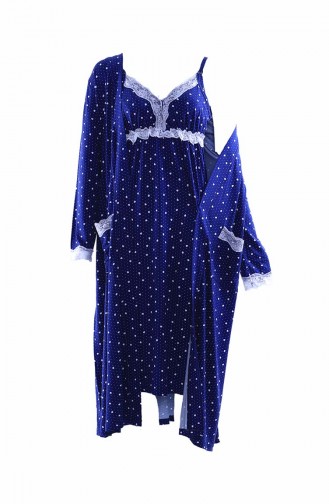 Navy Blue Pajamas 5547-02