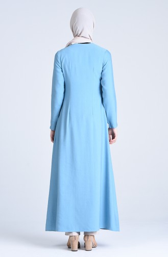 Abaya Lin 6852-03 Pétrol 6852-03