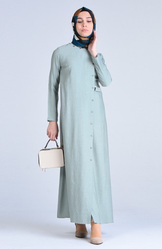 Abaya Lin 6852-04 Vert Noisette 6852-04