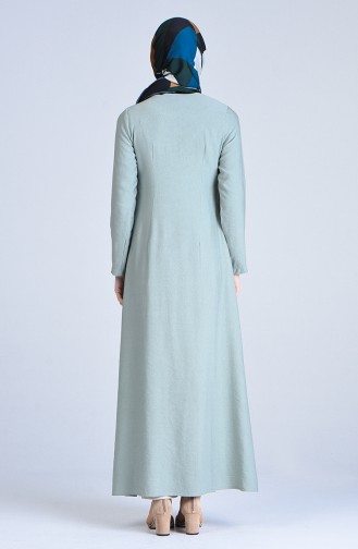 Abaya Lin 6852-04 Vert Noisette 6852-04