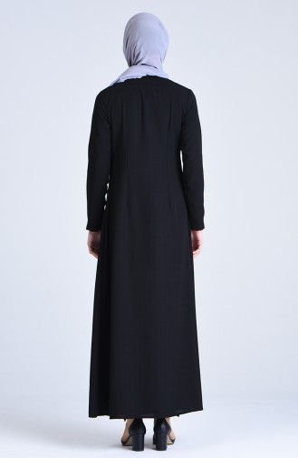 Black Abaya 6853-01